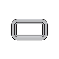 Bomar 2000 Series Opening Portlight 349x173mm Anodised