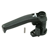 Bomar External & Internal Locking Hatch Handle with Stay Left