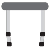 Console Mount T-Top Anodised Frame Dark Grey Shade