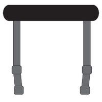 Console Mount T-Top Powder Coated Grey Frame Black Shade