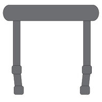 Console Mount T-Top Powder Coated Grey Frame Dark Grey Shade