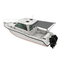 Cabin Cruiser Shade Extension Kit 2.3x2.9x2.6m Grey