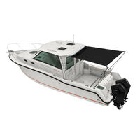 Cabin Cruiser Shade Extension Kit 2.3x2.9x2.6m Black