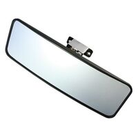 Ski Mirror Black 300 x 100mm