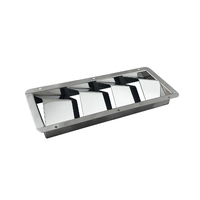 Vent 4 Louvre 304g Stainless Steel