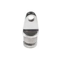 Stainless Steel Canopy Bow End Insert 19mm