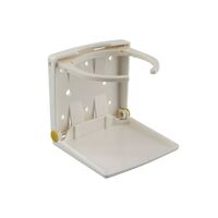 Folding Drink Holder with Extendable Arms White
