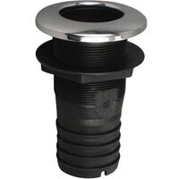 Straight Nylon Skin Fitting S/S Cap 19mm (3/4'')