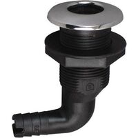 90deg Nylon Skin Fitting S/S Cap 19mm (3/4'')