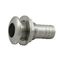 Skin Fitting and Tail Stainless Steel 19mm