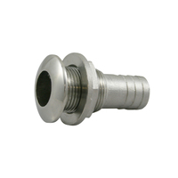 Skin Fitting and Tail Stainless Steel 28mm