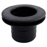 Slop Stopper Round Thru Hull 65mm Black