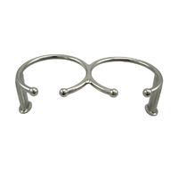 Drink Holder Stainless Steel Double Ring