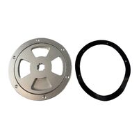 Seven Marine Aluminium Deck Plate Anodised 6 Inch 150mm