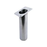 Rod Holder S/S 15deg Angled Rectangle Head