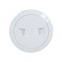 Inspection Port -100mm (4-inch) ABS White