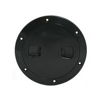 Inspection Port -100mm (4-inch) ABS Black