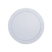 Inspection Port Lid (8-inch) 200mm White