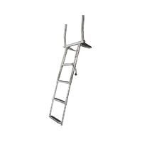 Ladder Above Platform Telescopic with Grab Handles 4 Step