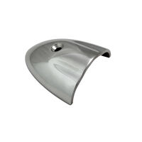 Stainless Steel End Cap Suit 38mm Rigid PVC Gunwale
