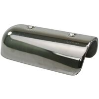 Gunwale End Cap Stainless Steel Suits 35mm Profile