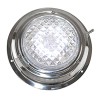 LED Dome Light Stainless Steel White Light 170mm