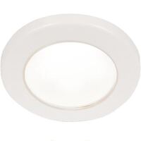 EuroLED75 Downlight White Light with Plastic Rim 12v