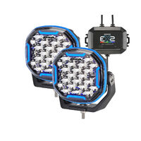 Narva EX2R LED RGB Driving Light Kit with RGB Controller 7-inch