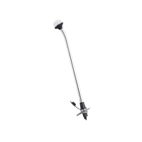 Light Pole 360 Degree LED Stainless Steel Plug-In Base & Round Head 600mm