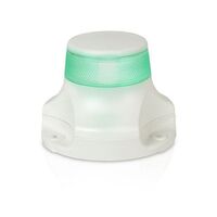 Hella Marine NaviLED 360 Pro All Round Navigation Green Lamp White Base