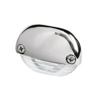 Hella Marine Easy-Fit LED Courtesy Light White Light Stainless Steel Cap