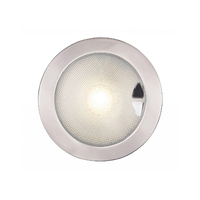 EuroLED150 Touch Warm White Light with Stainless Steel Rim