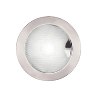 EuroLED150 Touch White Light with Stainless Steel Rim