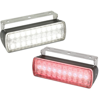 Hella Marine Sea Hawk XL Dual Colour White Red LED Floodlight Black Housing