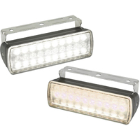 Hella Marine Sea Hawk XL Dual Colour White Warm White LED Floodlight Black Housing