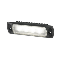 Hella Marine Sea Hawk-R LED Floodlight Recessed Spread Black