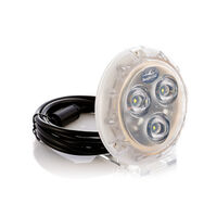 Bluefin LED Piranha P3 Underwater Boat Light Bronze Base Diamond White