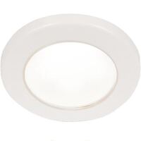 EuroLED75 Downlight White Light with Plastic Rim 24v