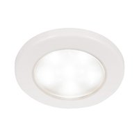 EuroLED95 Downlight White Light with Plastic Rim 12/24v
