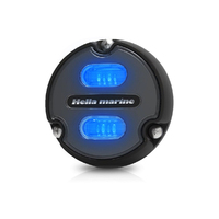 Hella Apelo A1 Polymer Underwater Light White/Blue LED with Charcoal Lens