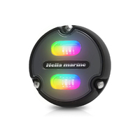 Hella Apelo A1 Polymer Underwater Light RGB Colour Change LED with Charcoal Lens