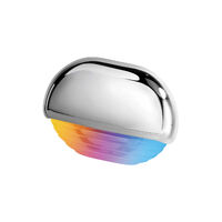 Hella Apelo RGB Step Lamp with Chrome Plated Trim 12/24v