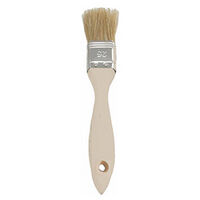 Paint Brush White Bristles 25mm