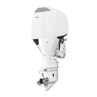 Honda Vented Outboard Cover 4cyl 2.3L (BF115 - BF150) White