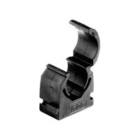 Pipe Clip Black 15mm
