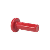 Tube Plug 12mm Red