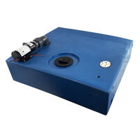 Waste Water Tank Kit with Macerator Pump 112L