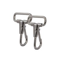 Snap Hooks with Canopy Strap Pair Suits 25mm Webbing