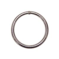 Round Ring S/S 4 x 25mm