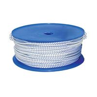 Shock Cord 5mm x 100m White/blue Fleck